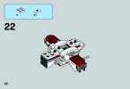 Building Instructions - LEGO - Star Wars - 75072 - ARC-170 Starfighter™: Page 22