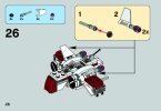 Building Instructions - LEGO - Star Wars - 75072 - ARC-170 Starfighter™: Page 26