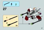 Building Instructions - LEGO - Star Wars - 75072 - ARC-170 Starfighter™: Page 27