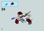 Building Instructions - LEGO - Star Wars - 75072 - ARC-170 Starfighter™: Page 24