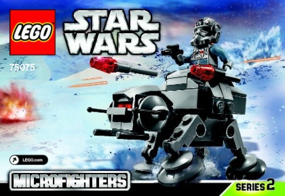 Building Instructions - LEGO - Star Wars - 75075 - AT-AT™: Page 1