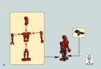 Building Instructions - LEGO - Star Wars - 75077 - Homing Spider Droid™: Page 2