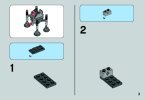 Building Instructions - LEGO - Star Wars - 75077 - Homing Spider Droid™: Page 3