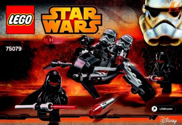 Building Instructions - LEGO - Star Wars - 75079 - Shadow Troopers: Page 1