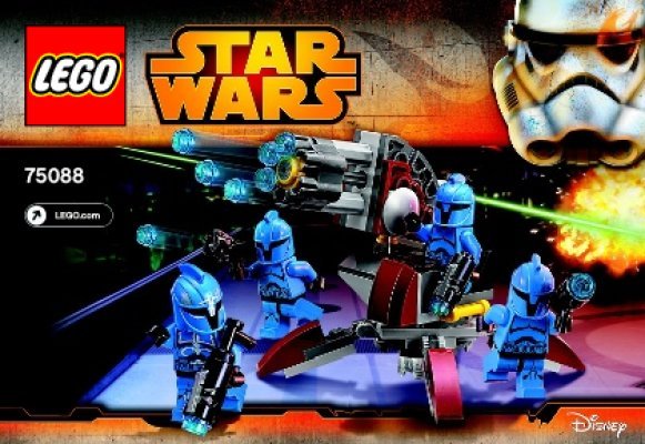 Building Instructions - LEGO - Star Wars - 75088 - Senate Commando Troopers™: Page 1