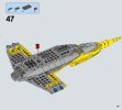 Building Instructions - LEGO - Star Wars - 75092 - Naboo Starfighter™: Page 57