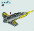 Building Instructions - LEGO - Star Wars - 75092 - Naboo Starfighter™: Page 57