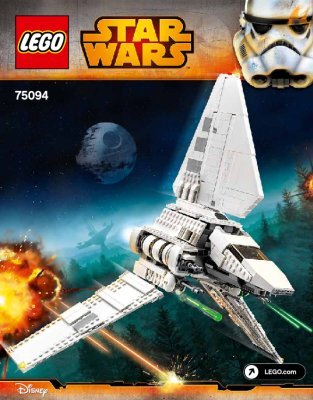 Building Instructions - LEGO - Star Wars - 75094 - Imperial Shuttle Tydirium™: Page 1