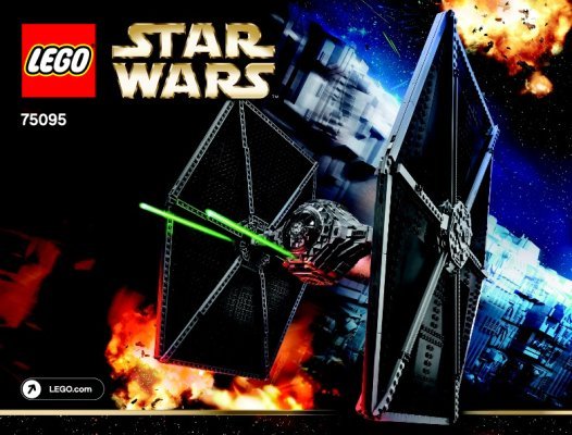 Building Instructions - LEGO - Star Wars - 75095 - TIE Fighter™: Page 1