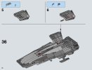 Building Instructions - LEGO - Star Wars - 75096 - Sith Infiltrator™: Page 36