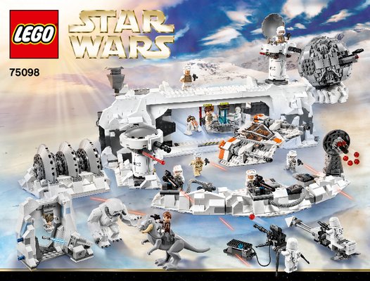 Building Instructions - LEGO - Star Wars - 75098 - Assault on Hoth™: Page 1