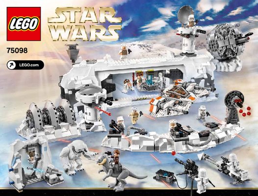 Building Instructions - LEGO - Star Wars - 75098 - Assault on Hoth™: Page 1