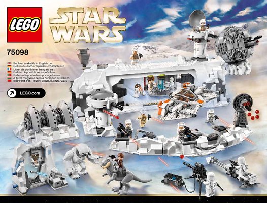 Building Instructions - LEGO - Star Wars - 75098 - Assault on Hoth™: Page 1