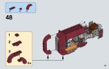 Building Instructions - LEGO - Star Wars - 75099 - Rey's Speeder™: Page 31