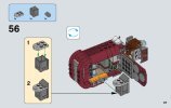 Building Instructions - LEGO - Star Wars - 75099 - Rey's Speeder™: Page 37