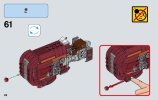 Building Instructions - LEGO - Star Wars - 75099 - Rey's Speeder™: Page 42