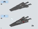 Building Instructions - LEGO - Star Wars - 75104 - Kylo Ren’s Command Shuttle™: Page 136