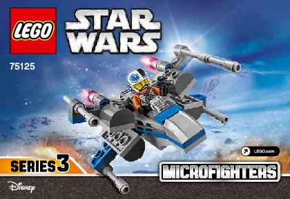 Building Instructions - LEGO - Star Wars - 75125 - Resistance X-Wing Fighter™: Page 1