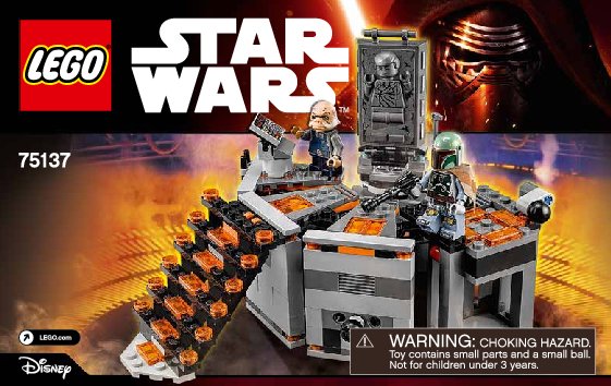 Building Instructions - LEGO - Star Wars - 75137 - Carbon-Freezing Chamber: Page 1