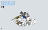 Building Instructions - LEGO - Star Wars - 75138 - Hoth™ Attack: Page 22