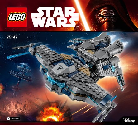 Building Instructions - LEGO - Star Wars - 75147 - StarScavenger™: Page 1