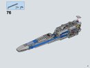 Building Instructions - LEGO - Star Wars - 75149 - Resistance X-Wing Fighter™: Page 41