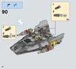 Building Instructions - LEGO - Star Wars - 75150 - Vader’s TIE Advanced vs. A-Wing Starfighter: Page 46