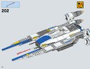 Building Instructions - LEGO - Star Wars - 75155 - Rebel U-Wing Fighter™: Page 110