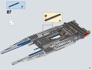 Building Instructions - LEGO - Star Wars - 75155 - Rebel U-Wing Fighter™: Page 57