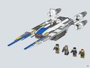 Building Instructions - LEGO - Star Wars - 75155 - Rebel U-Wing Fighter™: Page 113