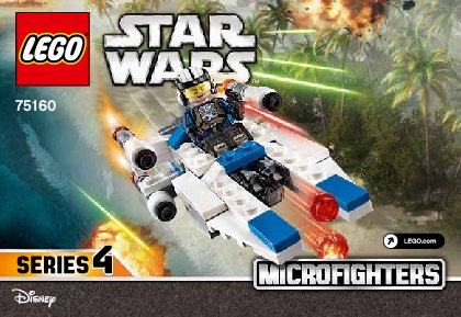 Building Instructions - LEGO - Star Wars - 75160 - U-Wing™ Microfighter: Page 1