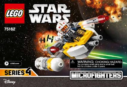 Building Instructions - LEGO - Star Wars - 75162 - Y-Wing™ Microfighter: Page 1