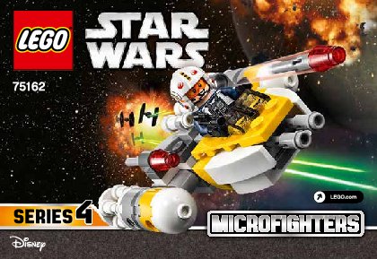 Building Instructions - LEGO - Star Wars - 75162 - Y-Wing™ Microfighter: Page 1