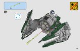 Building Instructions - LEGO - Star Wars - 75168 - Yoda's Jedi Starfighter™: Page 61