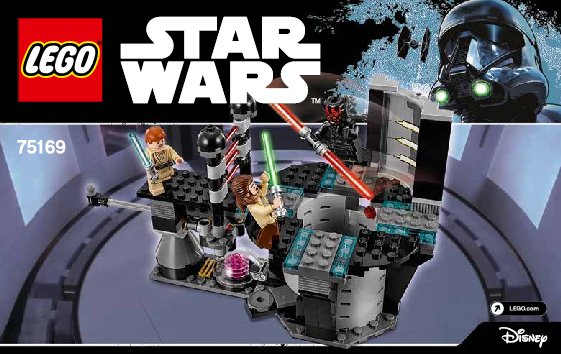 Building Instructions - LEGO - Star Wars - 75169 - Duel on Naboo™: Page 1