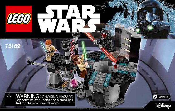 Building Instructions - LEGO - Star Wars - 75169 - Duel on Naboo™: Page 1