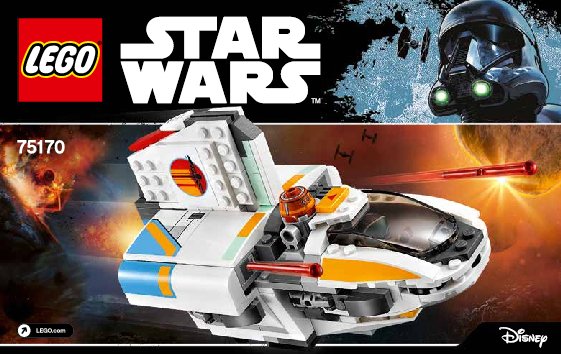 Building Instructions - LEGO - Star Wars - 75170 - The Phantom: Page 1