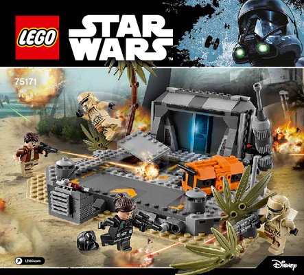 Building Instructions - LEGO - Star Wars - 75171 - Battle on Scarif: Page 1