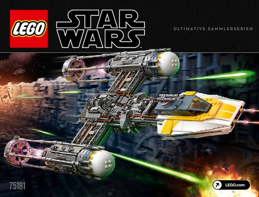 Building Instructions - LEGO - Star Wars - 75181 - Y-Wing Starfighter™: Page 1