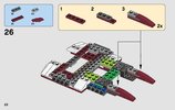 Building Instructions - LEGO - Star Wars - 75182 - Republic Fighter Tank™: Page 22