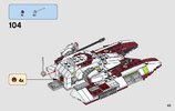 Building Instructions - LEGO - Star Wars - 75182 - Republic Fighter Tank™: Page 43