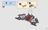 Building Instructions - LEGO - Star Wars - 75183 - Darth Vader™ Transformation: Page 15