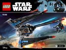 Building Instructions - LEGO - Star Wars - 75185 - Tracker I: Page 1