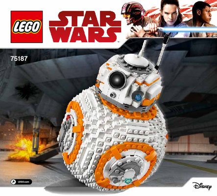 Building Instructions - LEGO - Star Wars - 75187 - BB-8™: Page 1