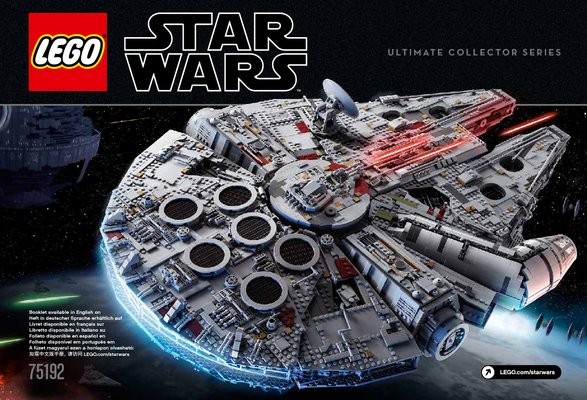 Building Instructions - LEGO - Star Wars - 75192 - Millennium Falcon™: Page 1