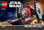 Building Instructions - LEGO - Star Wars - 75194 - First Order TIE Fighter™ Microfighter: Page 1