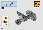 Building Instructions - LEGO - Star Wars - 75195 - Ski Speeder™ vs. First Order Walker™ Microfighters: Page 38