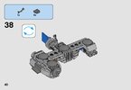 Building Instructions - LEGO - Star Wars - 75195 - Ski Speeder™ vs. First Order Walker™ Microfighters: Page 40