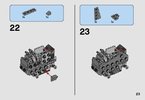 Building Instructions - LEGO - Star Wars - 75195 - Ski Speeder™ vs. First Order Walker™ Microfighters: Page 23