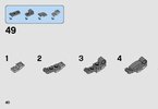 Building Instructions - LEGO - Star Wars - 75195 - Ski Speeder™ vs. First Order Walker™ Microfighters: Page 40